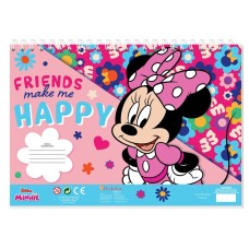ΜΠΛΟΚ ΖΩΓΡΑΦ MINNIE 23X33 40ΦΥΛ ΑΥΤΟΚ-ΣΤΕΝΣΙΛ- 2ΣΕΛ ΧΡ 2ΣΧ