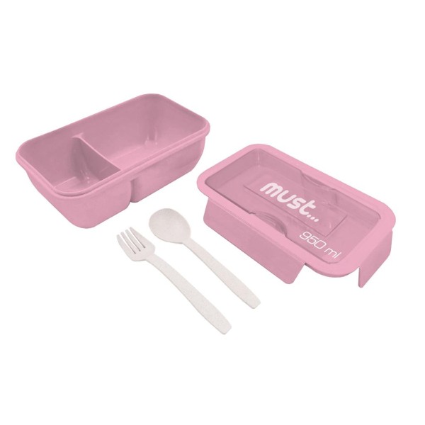 Φαγητοδοχείο Must 950ml 20,8x13x7,6 σε 3 Χρώματα