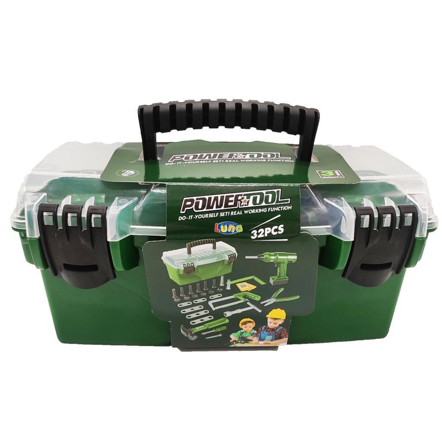 ΣΕΤ ΕΡΓΑΛΕΙΑ ΣΕ ΒΑΛΙΤΣΑΚΙ 32ΤΜΧ 32,5Χ27Χ7,5ΕΚ LUNA