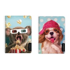 ΤΕΤΡΑΔΙΟ ΣΠΙΡΑΛ A4 2Θ 60Φ LUCIA HEFFERNAN 2ΣΧ