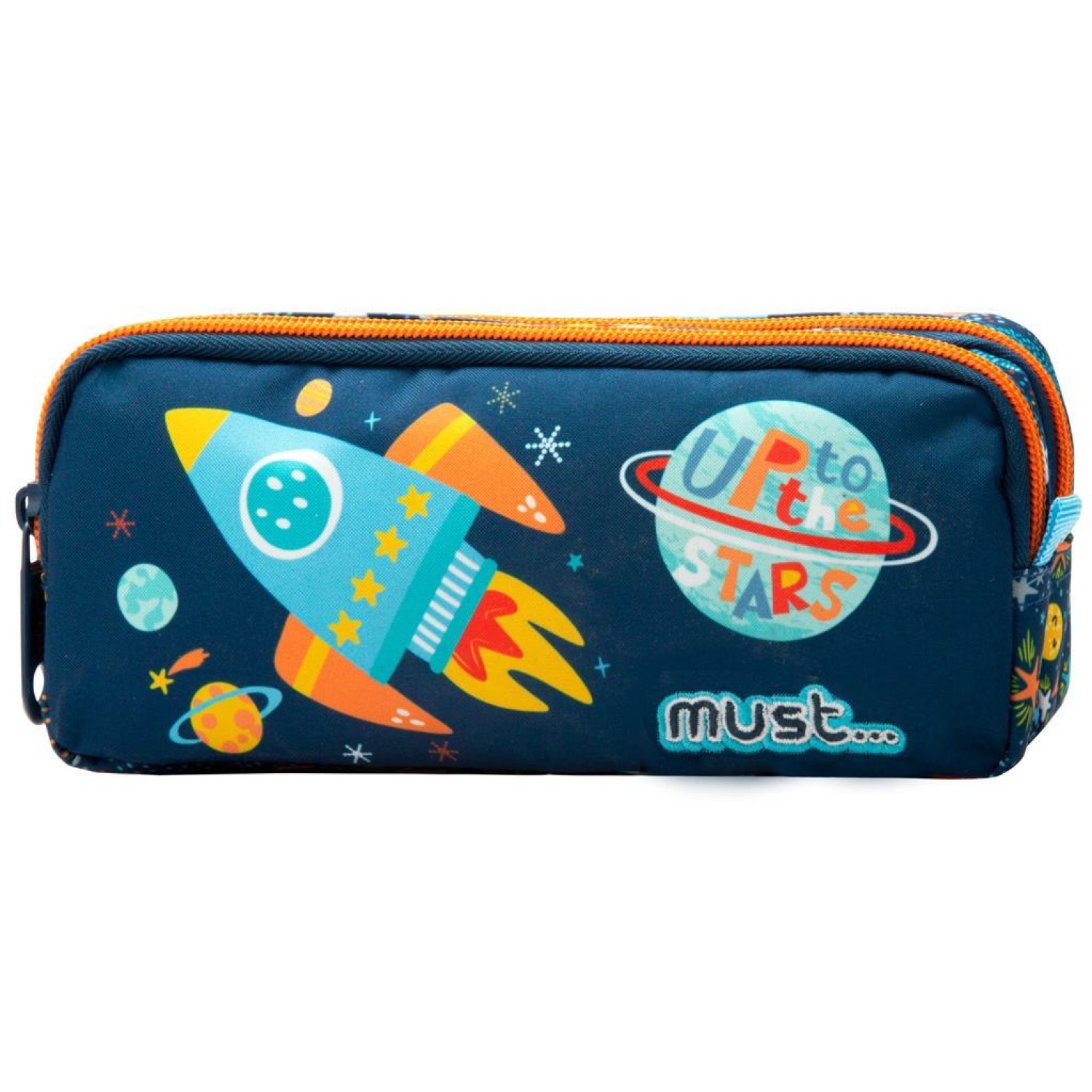 Σχολική Κασετίνα Βαρελάκι Must Up To The Stars 2 Θήκες