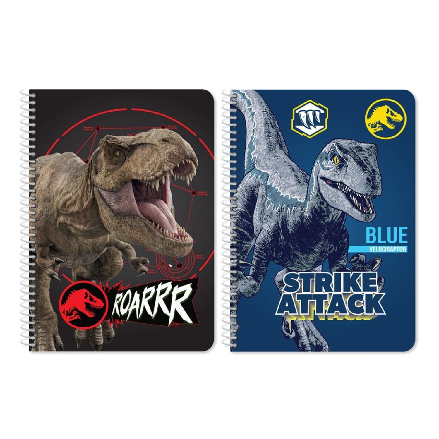 ΤΕΤΡΑΔΙΟ ΣΠΙΡΑΛ A4 2Θ 60Φ JURASSIC