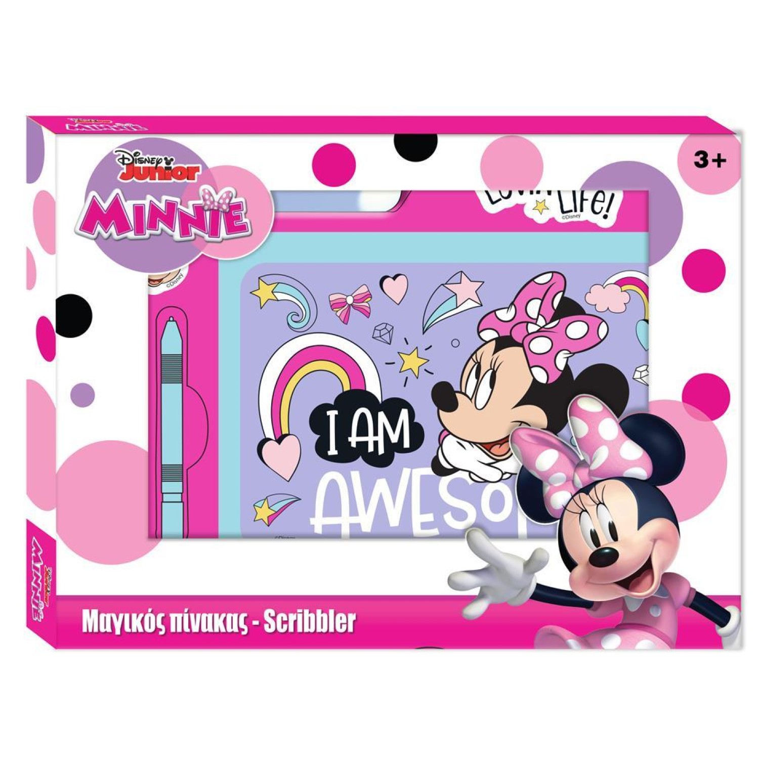 ΠΙΝΑΚΑΣ ΜΑΓΙΚΟΣ DISNEY MINNIE MOUSE 38X28X3CM