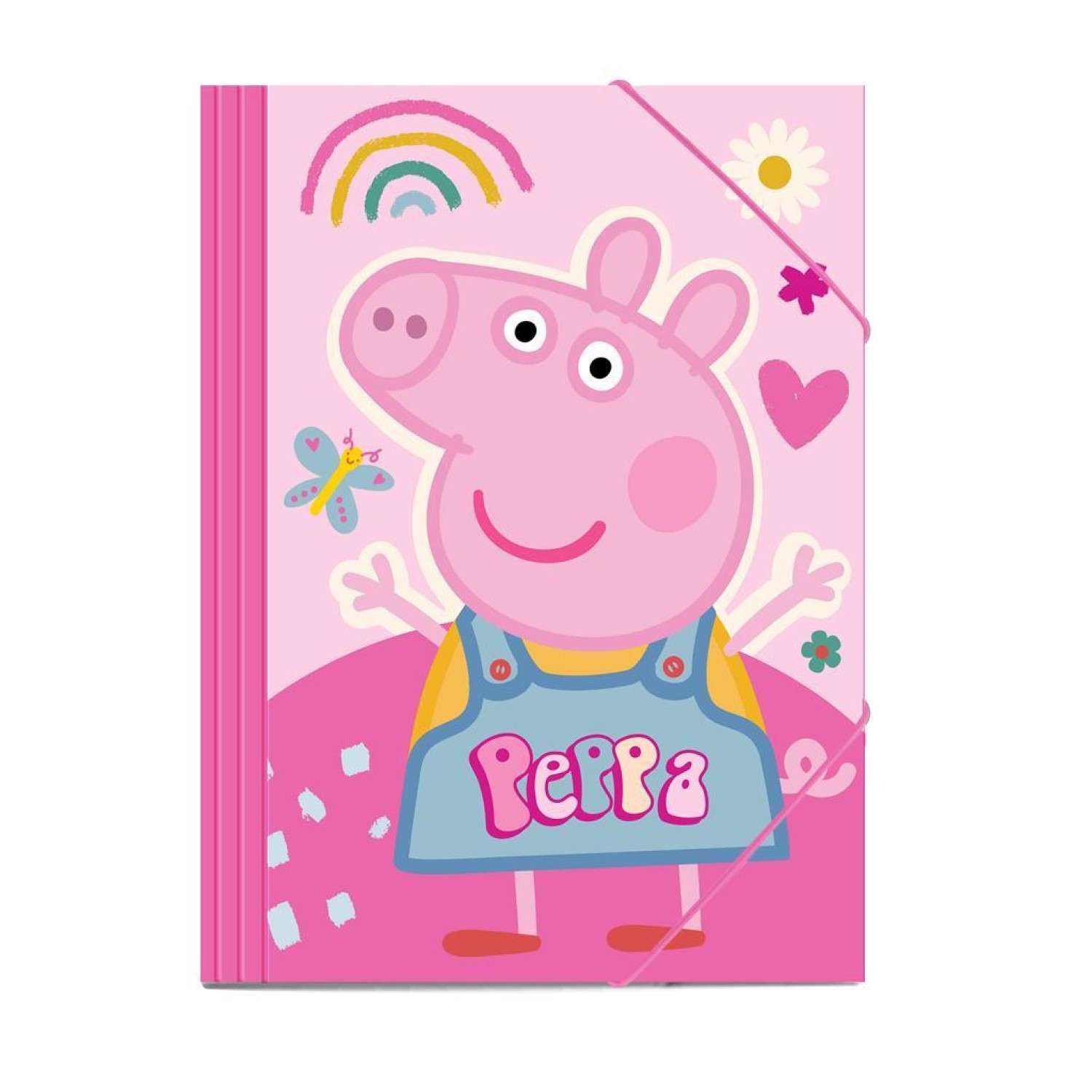 ΦΑΚΕΛΟΣ ΛΑΣΤΙΧΟ ΧΑΡΤ 25Χ35 PEPPA PIG