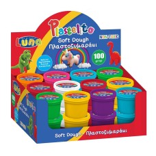 ΠΛΑΣΤΟΖΥΜΑΡΑΚΙ 100gr ΔΙΑΦΟΡΑ ΧΡΩΜΑΤΑ LUNA