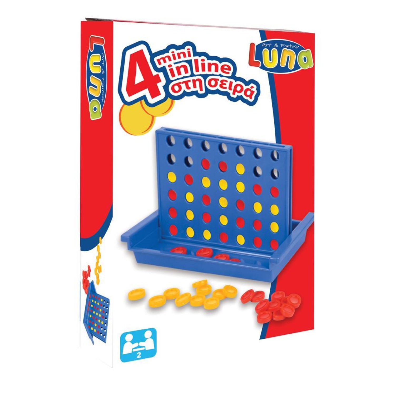 ΕΠΙΤΡΑΠΕΖΙΟ ΠΑΙΧΝΙΔΙ ΣΚΟΡ 4 14,5Χ19,5Χ3,5ΕΚ LUNA