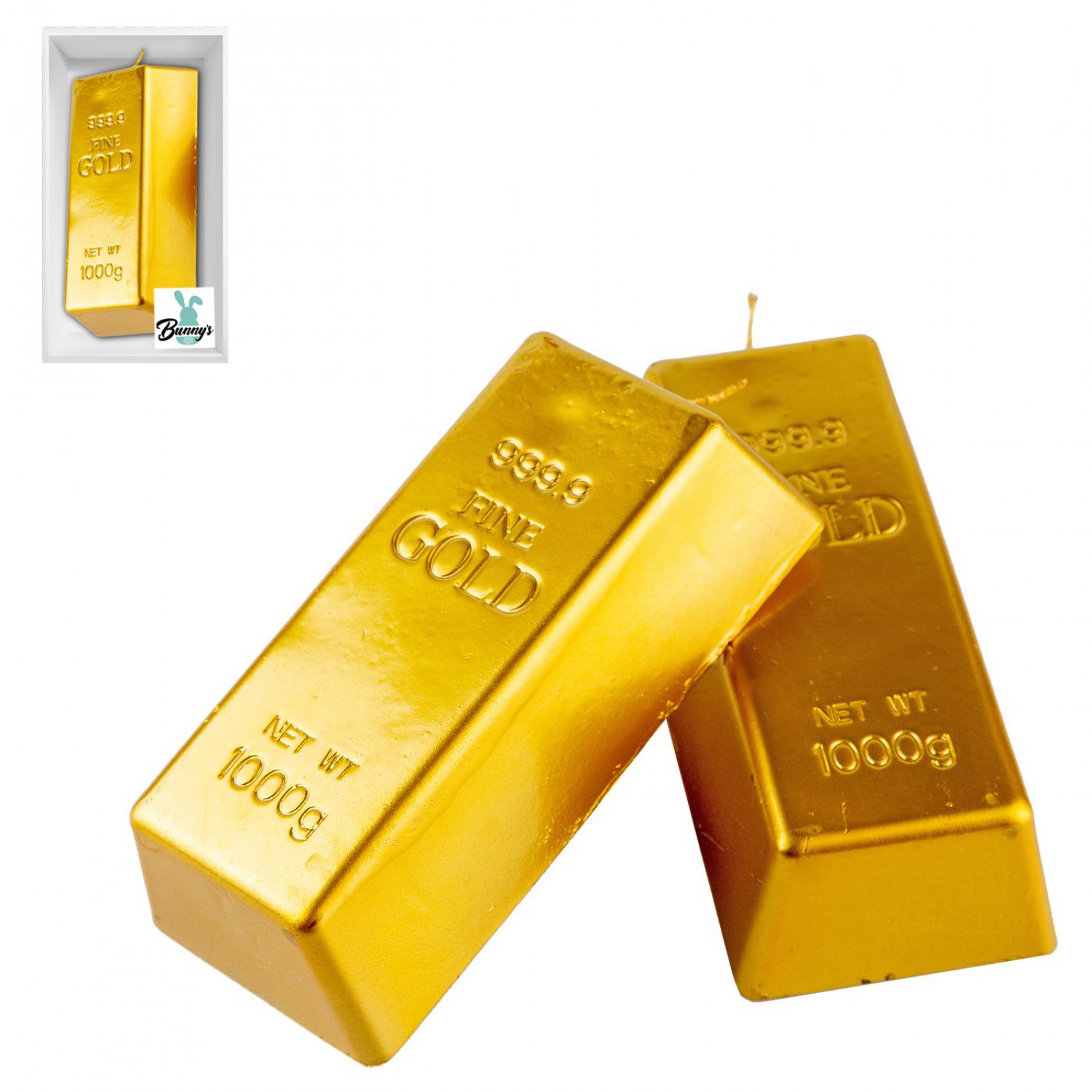 ΛΑΜΠΑΔΑ 3D ΡΑΒΔΟΣ ΧΡΥΣΟΥ 16x7x4cm