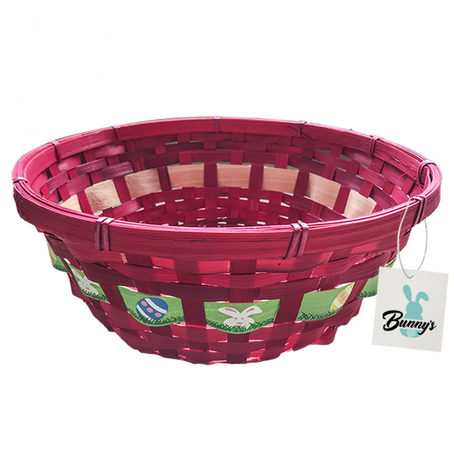 ΚΑΛΑΘΙ ΒΑΜΒΟΟ ΜΕ ΣΧΕΔΙΟ Φ30x12cm