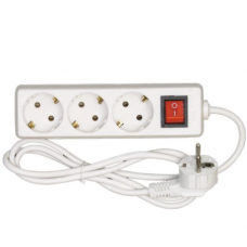 ΠΟΛΥΠΡΙΖΟ 3 ΘΕΣΕΩΝ ME ΚΟΥΜΠΙ ΑΡ.ΚΑΤ:529/5519 3x1.5mm2 ΑΡ.ΚΑΤ:529/5519 Homie 32402