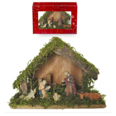 ΦΑΤΝΗ ΞΥΛΙΝΗ ΜΕΣΑΙΑ 22x15cm Xmasfest 113517