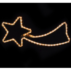 ΠΕΦΤΑΣΤΕΡΙ ΦΩΤΟΣΩΛΗΝΑΣ ΣΤΑΘΕΡΟ ΦΩΣ 2m ΦΩΤ/ΝΑΣ 62x27cm Xmasfest 113875