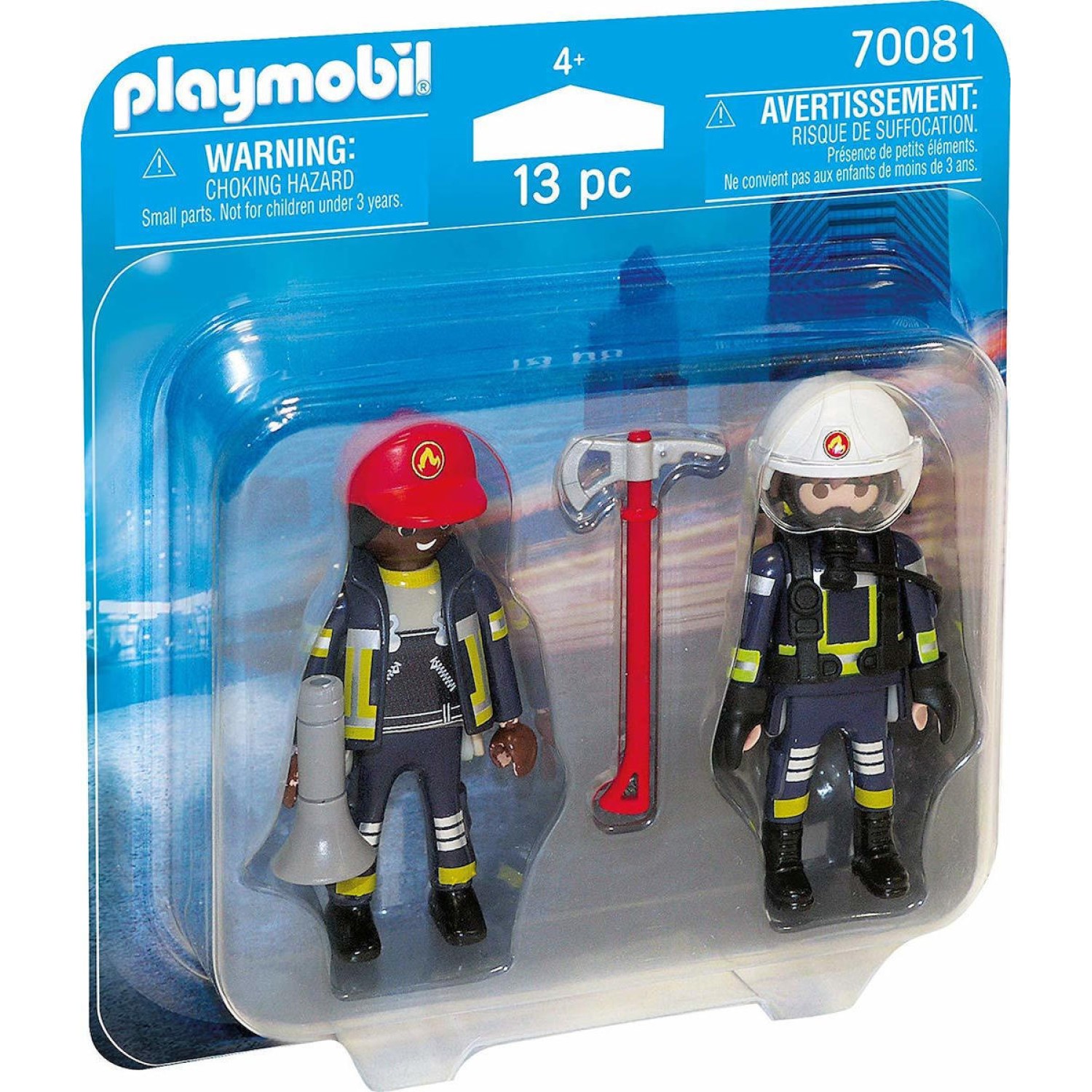 Playmobil Duo Pack Fireman and Woman για 4+ ετών