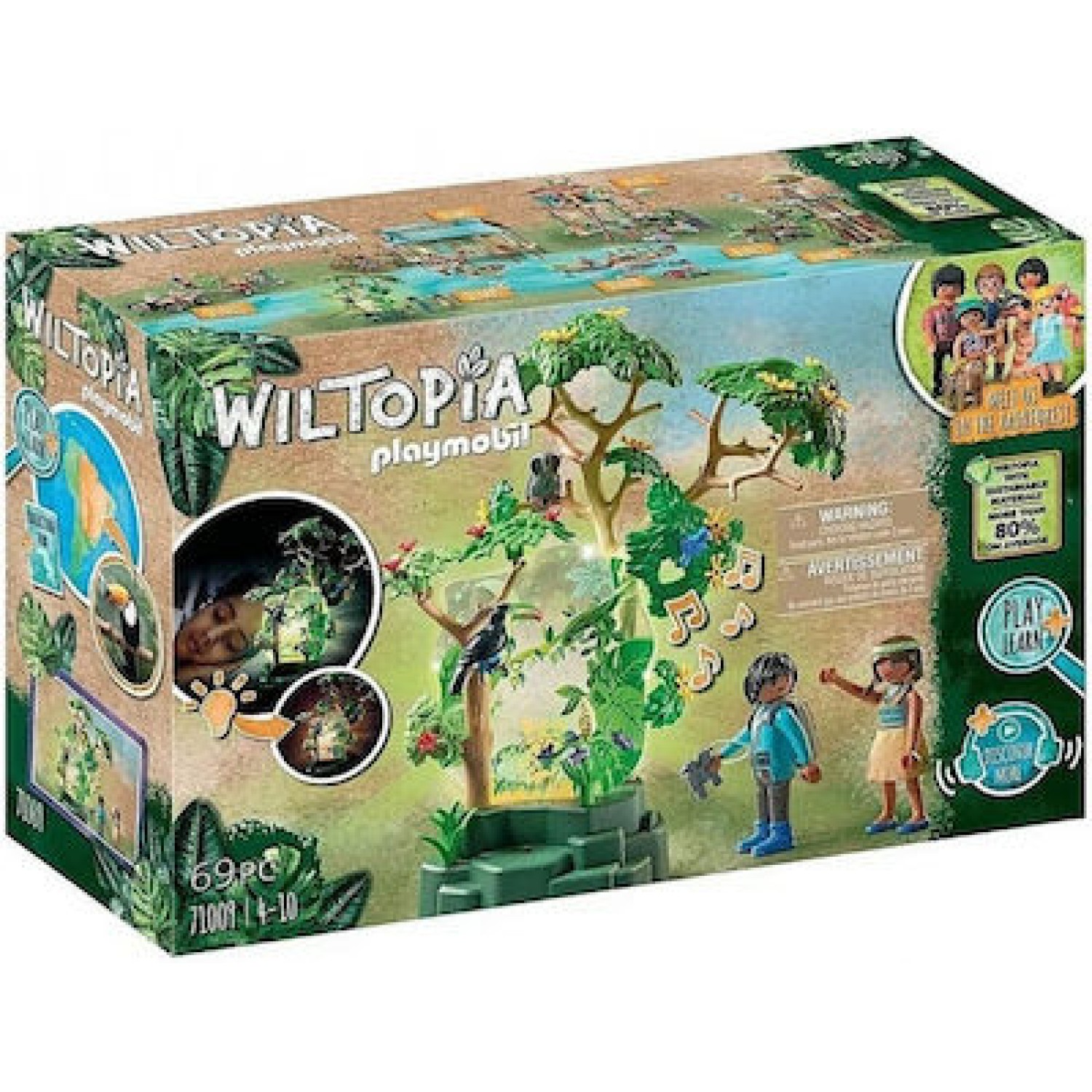 Wiltopia - Φωτιζόμενο τροπικό δέντρο και εξερευνητές