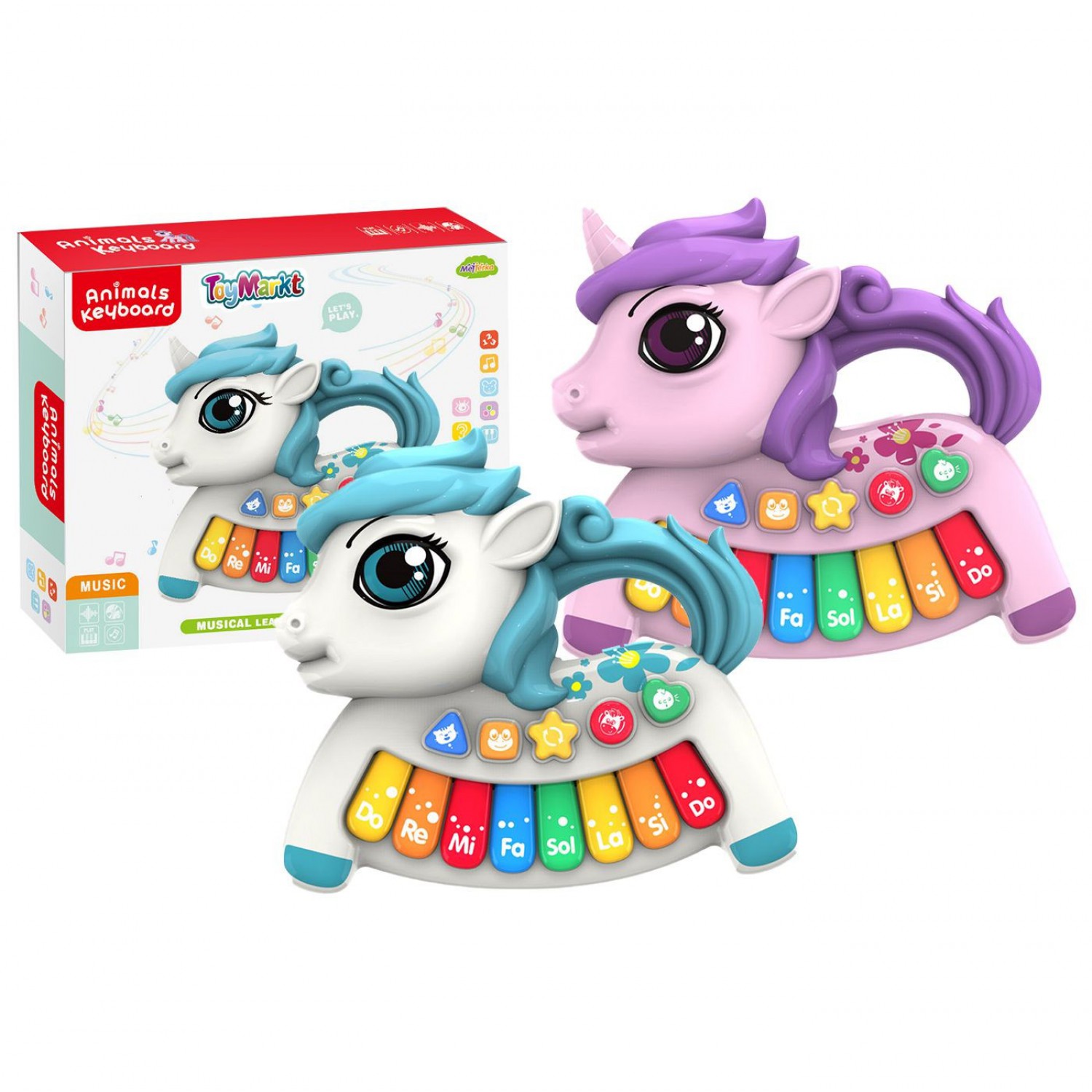 Piano Funny Animal Μονόκερως 22x19x5cm