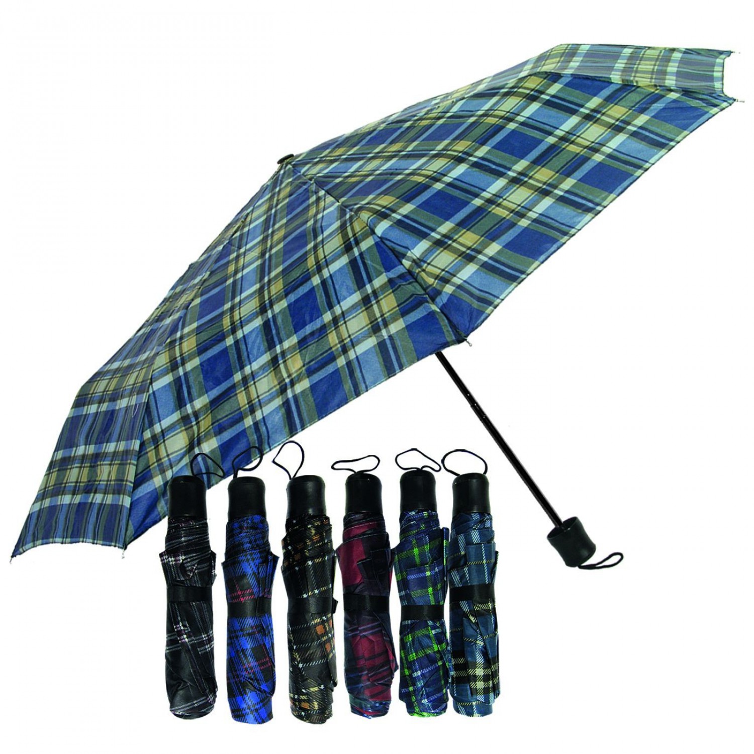 Ομπρέλα Βροχής Σπαστή Κλασσική ø95cm