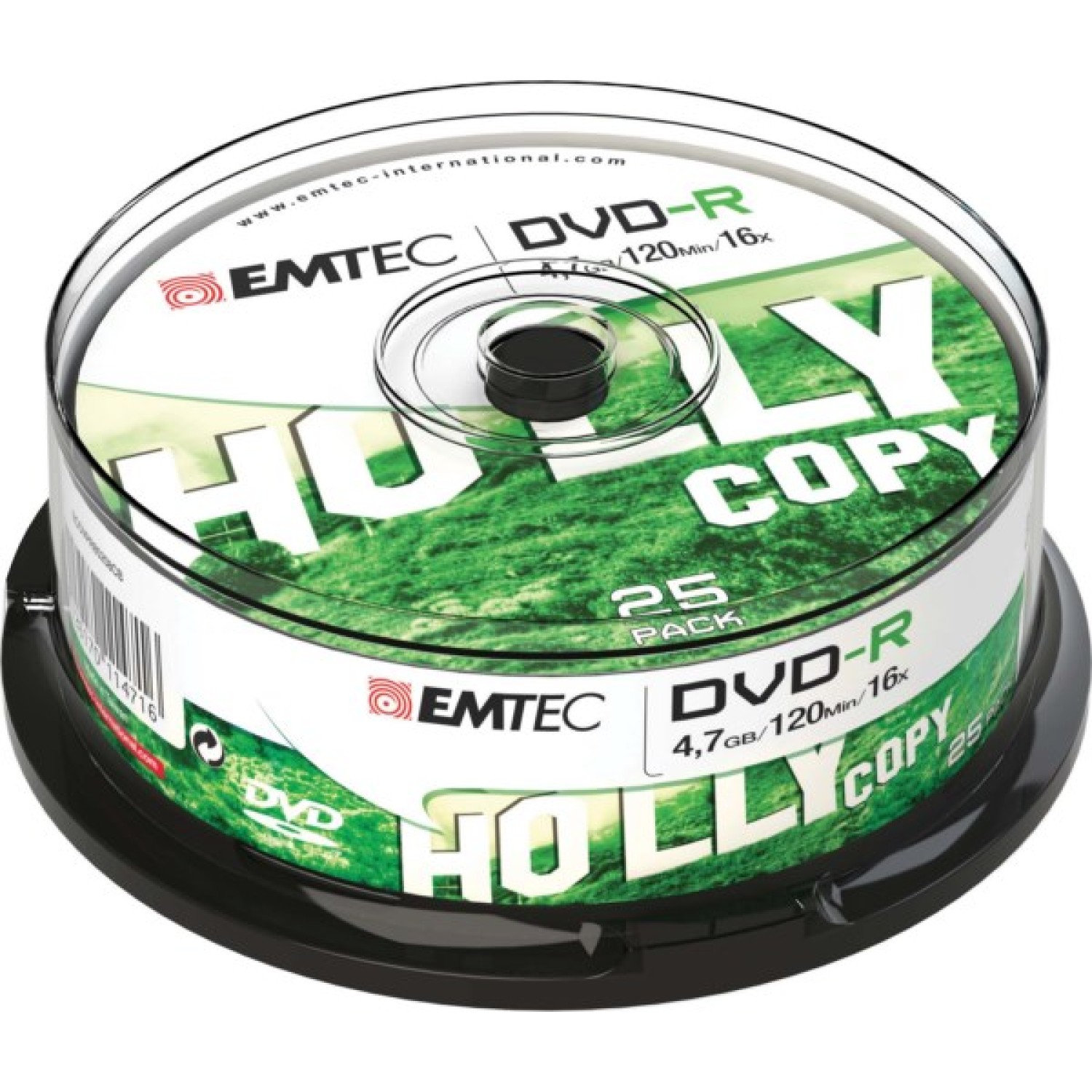 ΔΙΣΚΟΙ EMTEC DVD-R 4,7GB 16X CB 25τεμ
