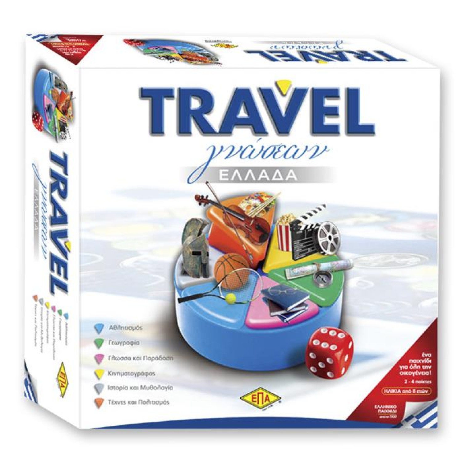 TRAVEL ΓΝΩΣΕΩΝ ΕΛΛΑΔΑ 27x27cm