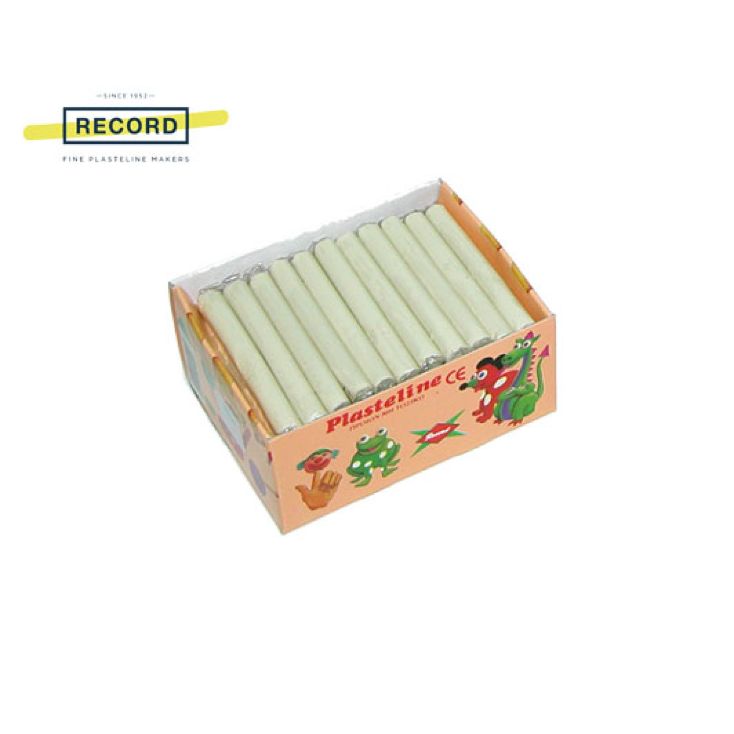 RECORD ΠΛΑΣΤΕΛΙΝΗ ΜΟΝΟΧΡΩΜΗ ΛΕΥΚΗ 11Τ.