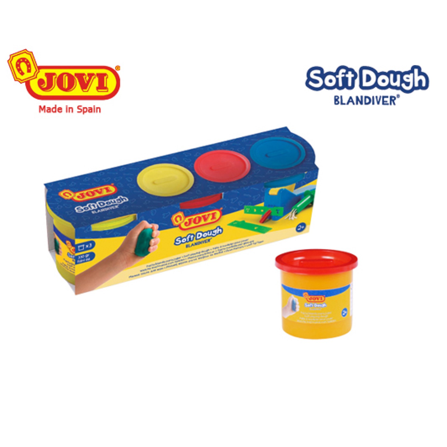 JOVI SOFT DOUGH 3ΧΡ.x110gr