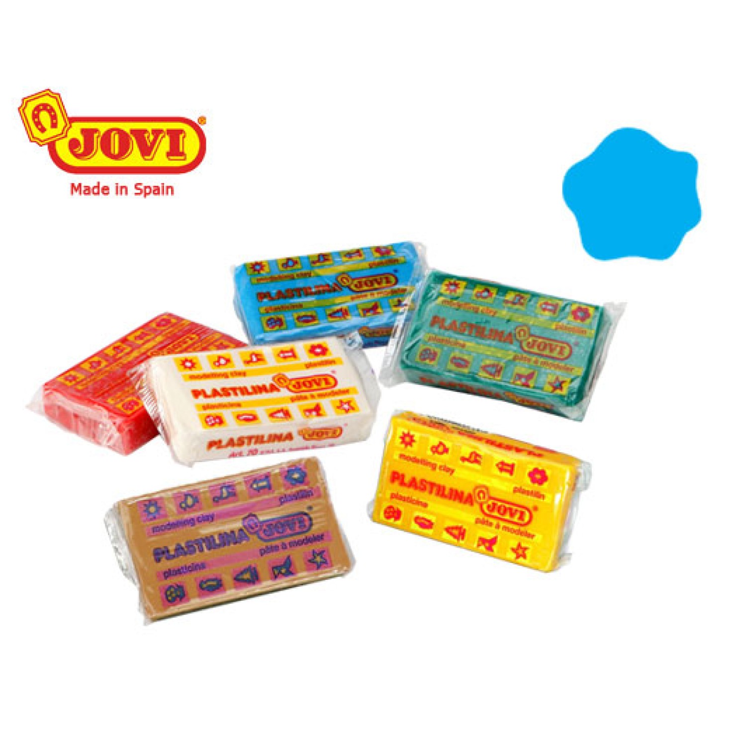 JOVI ΠΛΑΣΤΕΛΙΝΗ 150gr ΓΑΛΑΖΙΟ 15Τ.