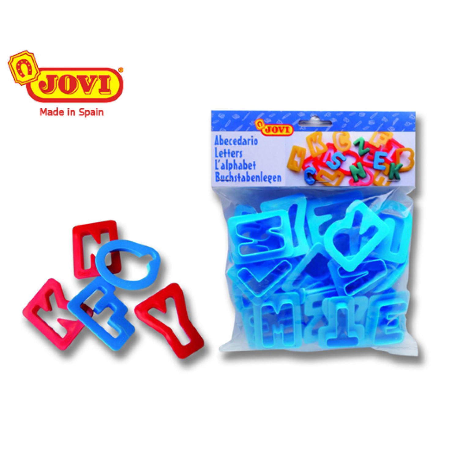 JOVI ΕΡΓΑΛΕΙΑ ΠΛΑΣΤΕΛΙΝΗΣ ΓΡΑΜΜΑΤΑ A-Z 26Τ. Νο7Α