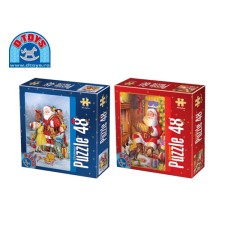 D-TOYS ΠΑΖΛ ΧΡΙΣΤΟΥΓΕΝΝΩΝ 48Τ. 4 ΣΧΕΔΙΑ ΑΣΣΟΡΤΙ
