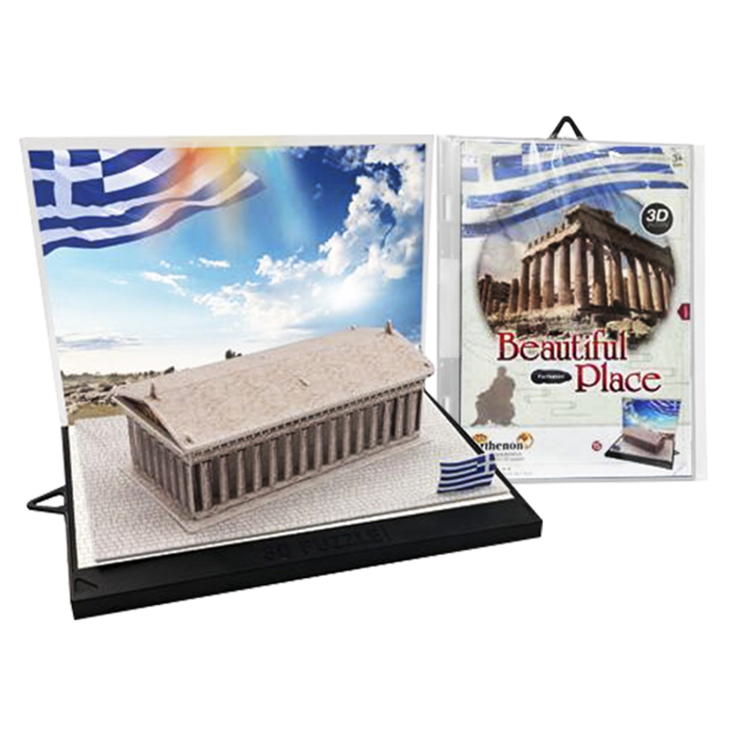 ΜΙΚΡΟ ΠΑΖΛ 3D ΠΑΡΘΕΝΩΝΑΣ 18 ΤΕΜ 16x23cm ToyMarkt 891566
