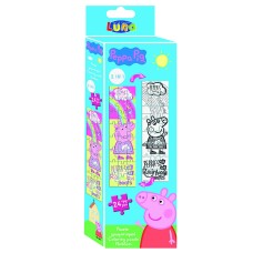 ΠΑΖΛ ΧΡΩΜΑ ΠΥΡΓΟΣ 24T PEPPA PIG 9x29cm