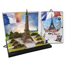 ΜΙΚΡΟ ΠΑΖΛ 3D ΠΥΡΓΟΣ ΑΙΦΕΛ 23 ΤΕΜ 16x23cm ToyMarkt 891561