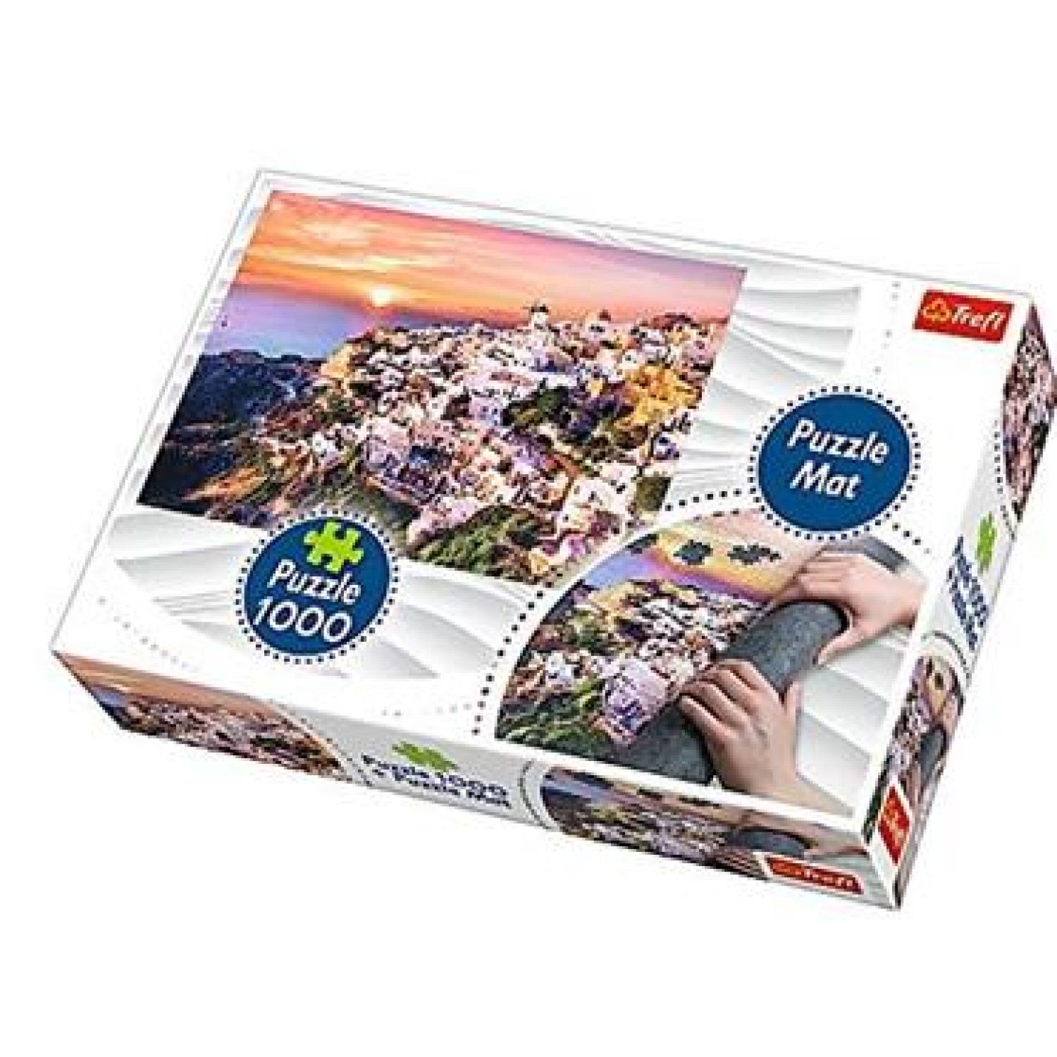 TREFL 90722 - ΧΑΛΆΚΙ ΑΠΟΘΉΚΕΥΣΗΣ ΠΑΖΛ ΈΩΣ 1000 ΚΟΜΜΆΤΙΑ & ΠΆΖΛ SUNSET OVER SANTORINI