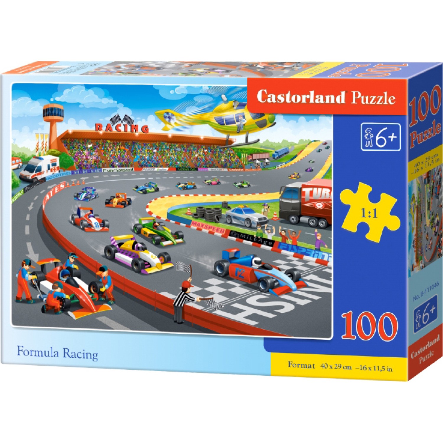 Formula Racing 100pcs (B-111046) Castorland