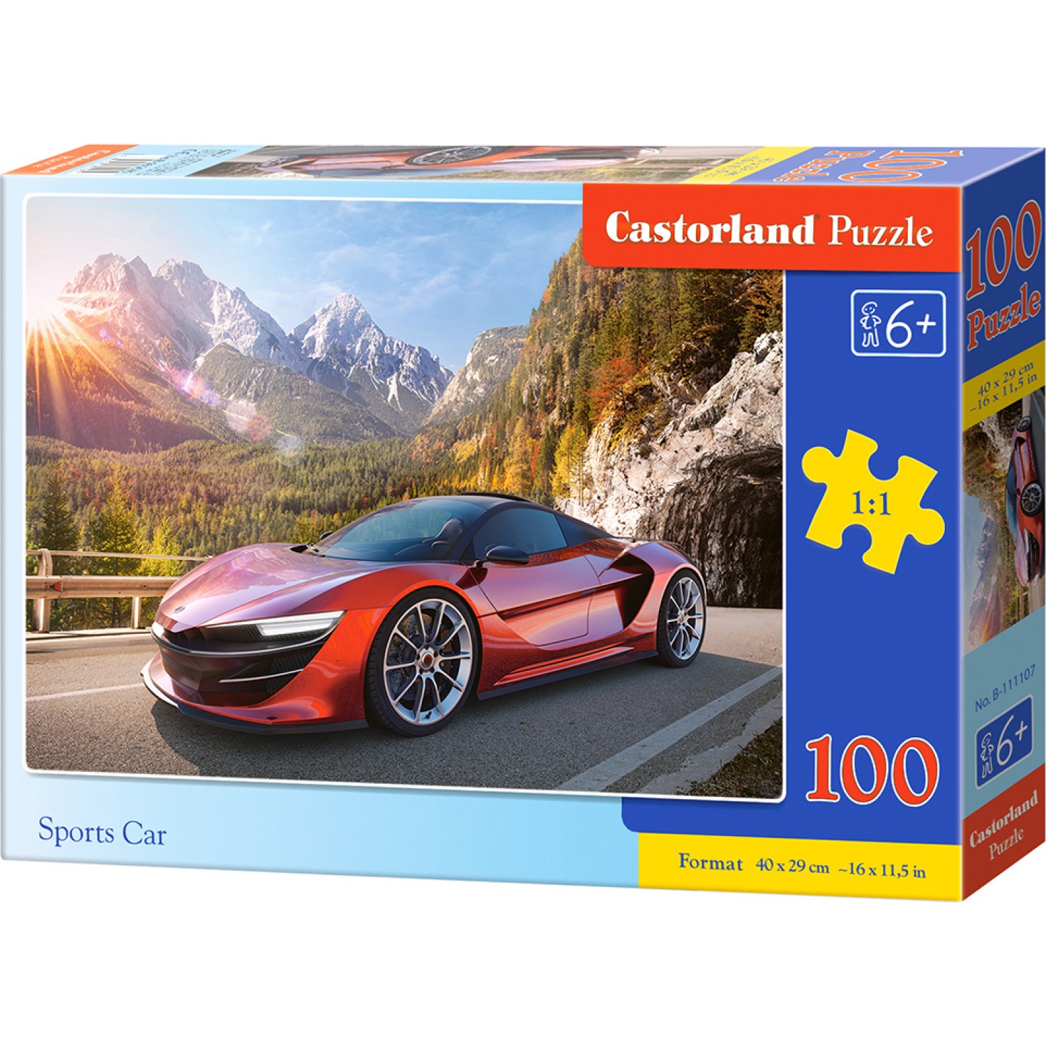 Sports Car 100pcs (B-111107) Castorland