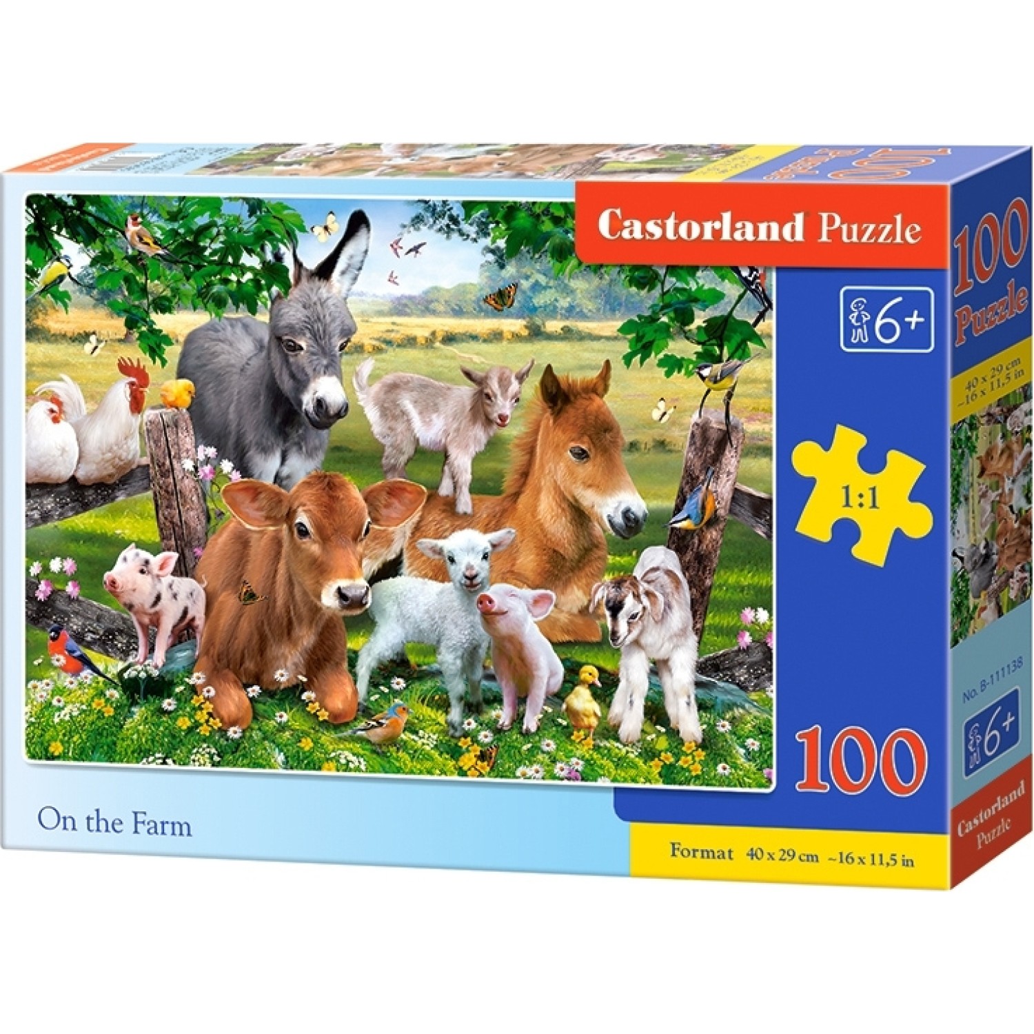 On The Farm 100pcs (B-111138) Castorland