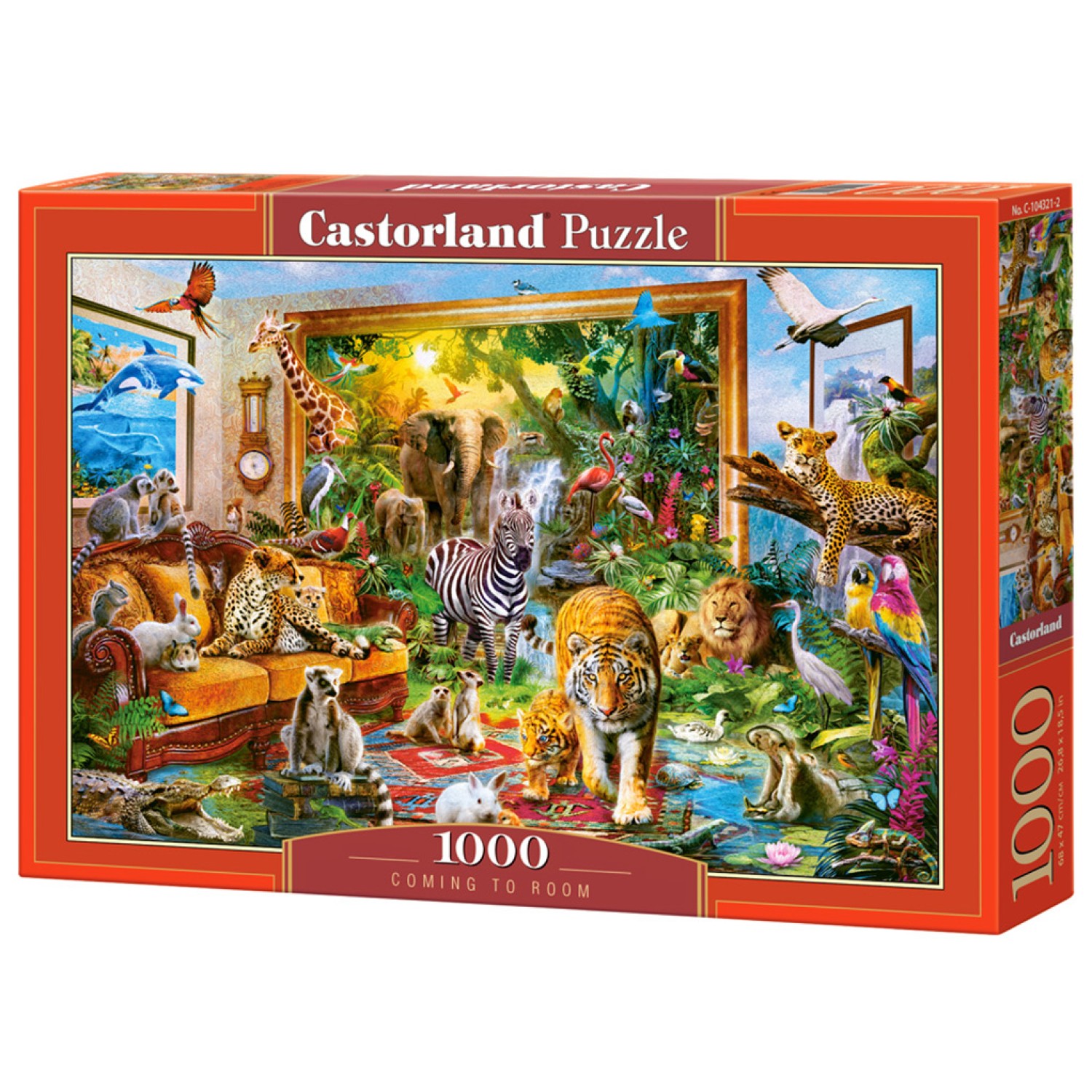 Castorland 104321 Coming to Room 1000 pieces