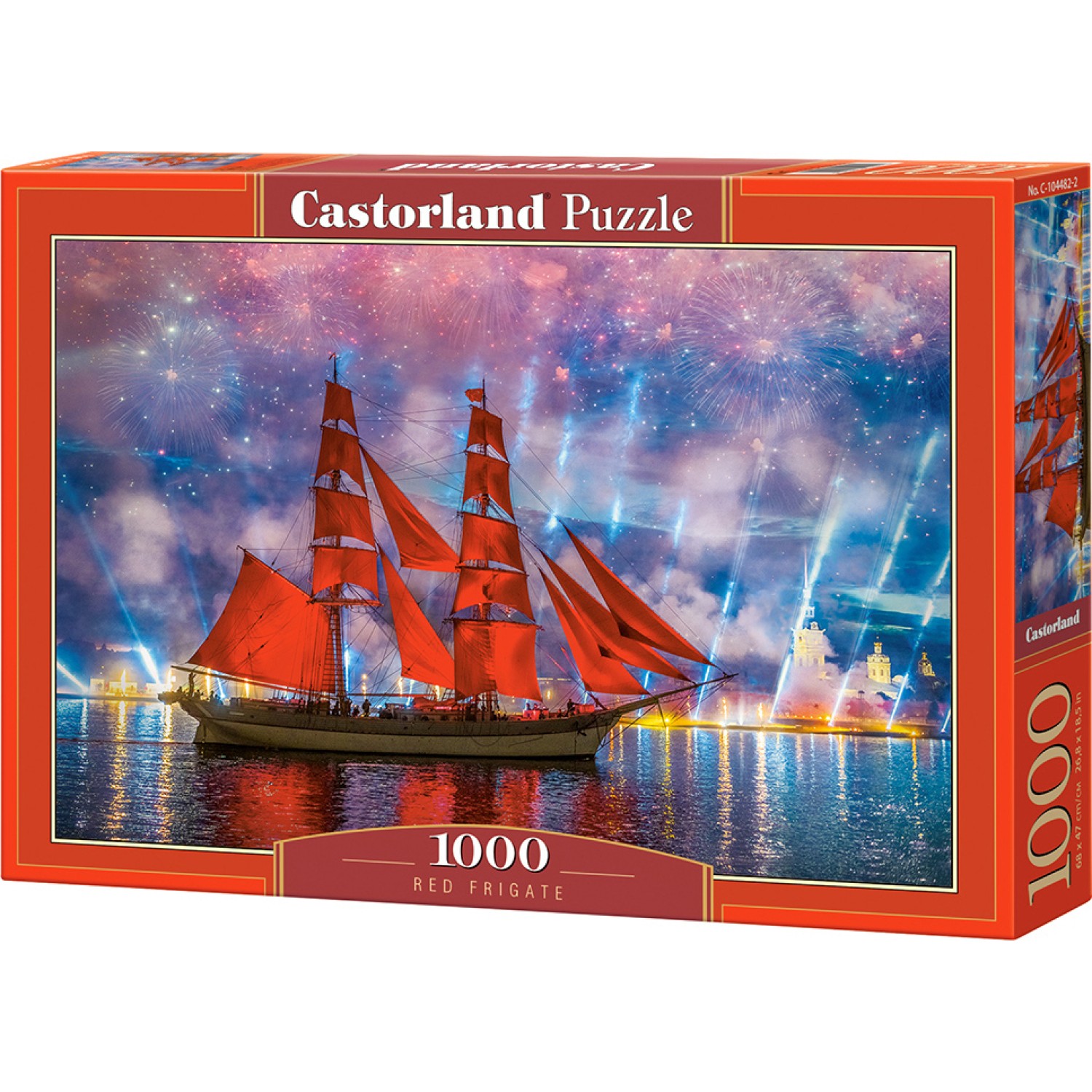 Red Frigate 1000pcs (C-104482) Castorland