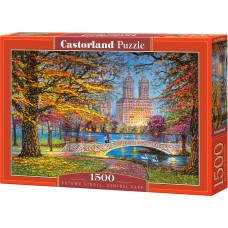 Autumn Stroll, Central Park 1500pcs (C-151844) Castorland