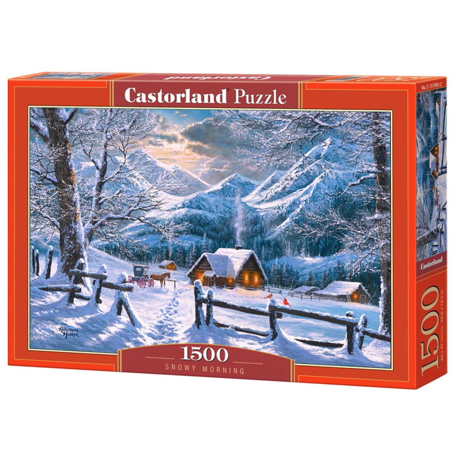 Castorland 151905 Snowy Morning 1500 pieces
