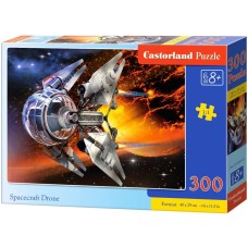 Castorland B-030163 Premium Spacecraft Drone Jigsaw Puzzle, 300 Pieces Set, Multicolour