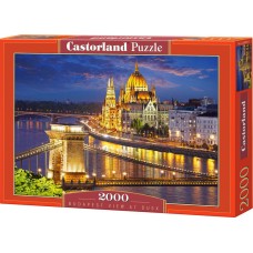 Budapest View at Dusk 2000pcs (C-200405) Castorland