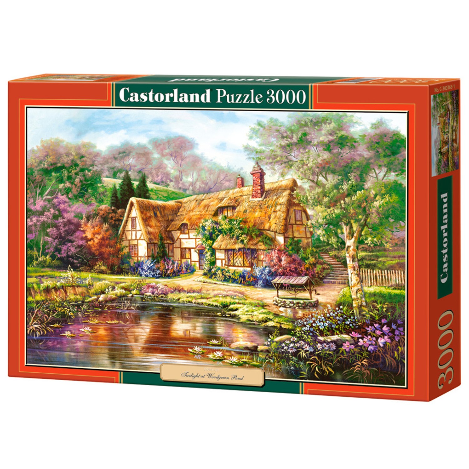 Castorland 300365 Twilight at Woodgreen Pond 3000 pieces