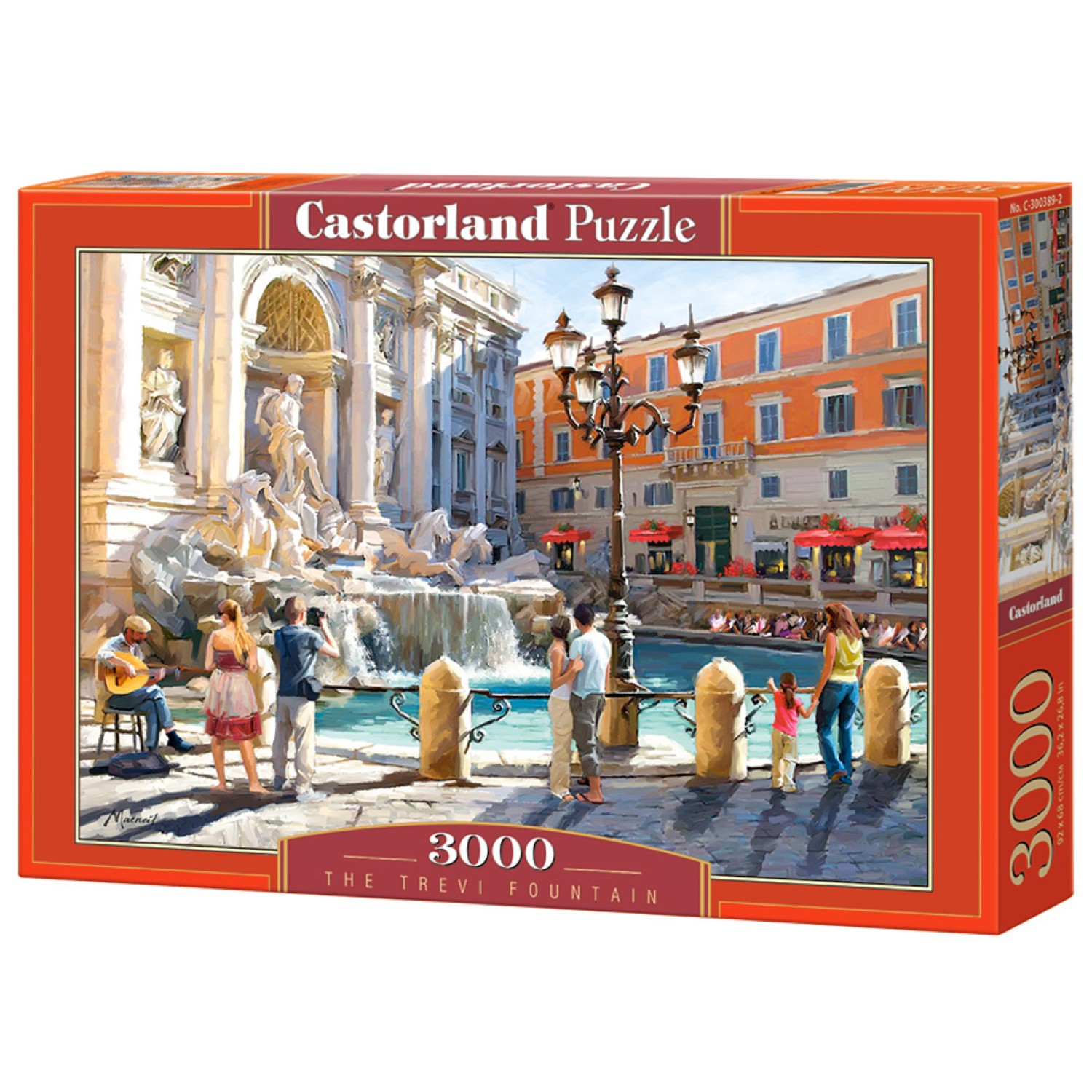 Castorland 300389 The Trevi Fountain 3000 pieces