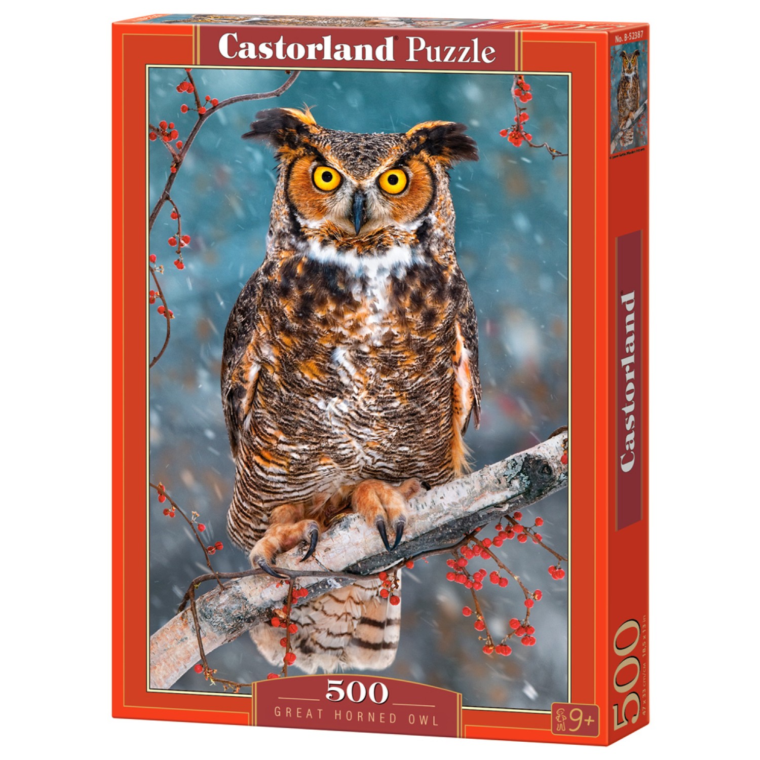 Horned Owl 500pcs (B-52387) Castorland