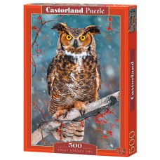 Horned Owl 500pcs (B-52387) Castorland