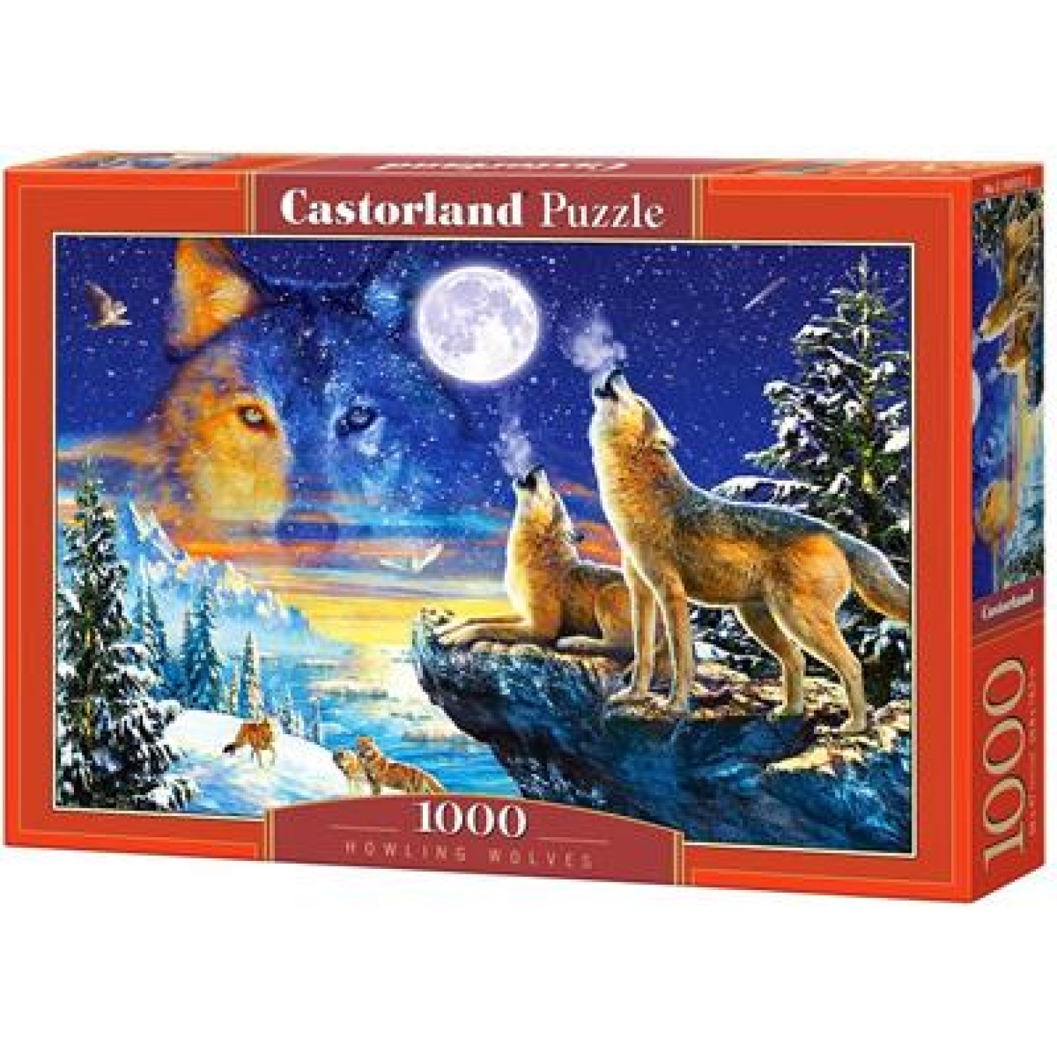 CASTORLAND ΠΑΖΛ 1000ΤΕΜ. HOWLING WOLVES C-103317