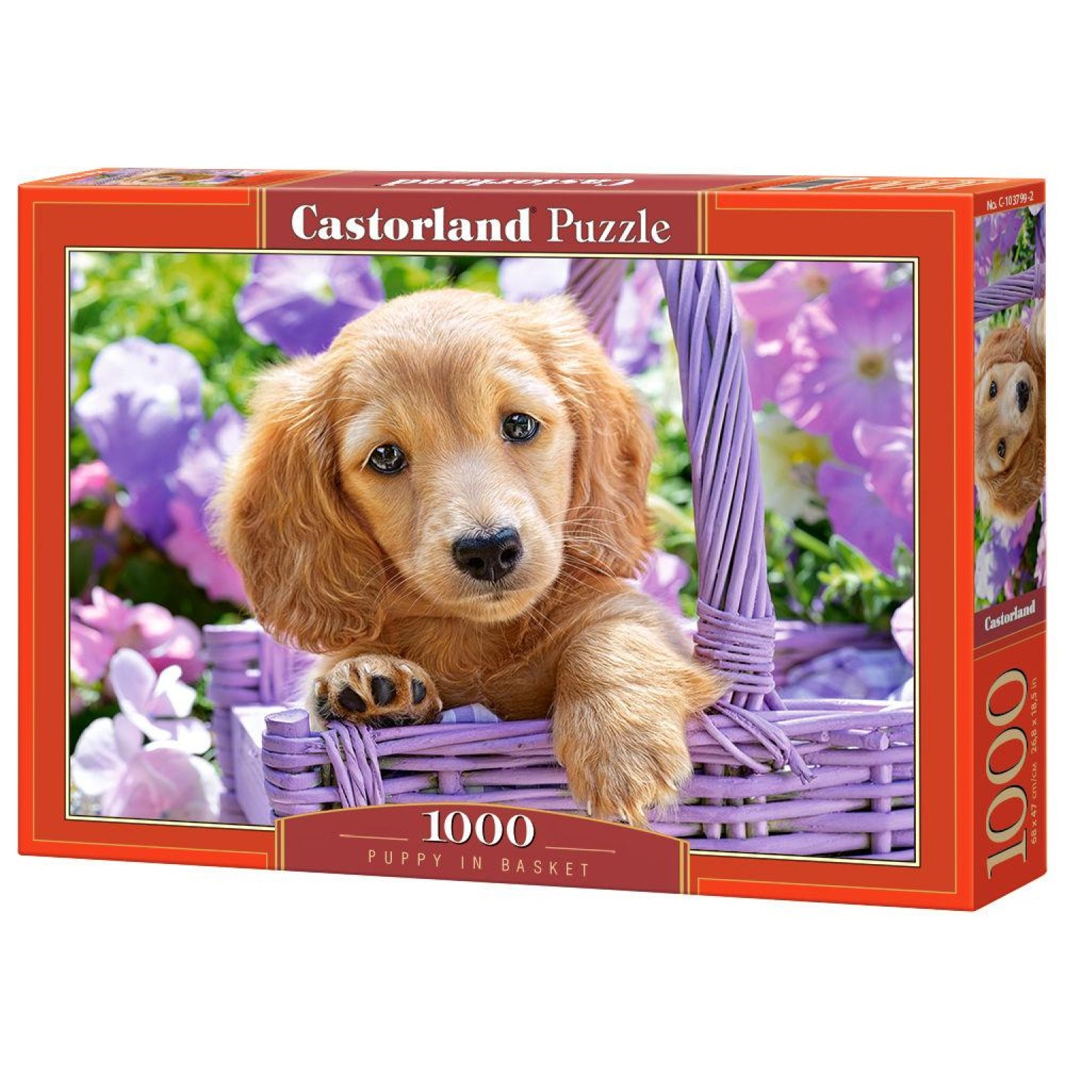 CASTORLAND ΠΑΖΛ 1000TEM. C-103799-2 Puppy in Basket 
