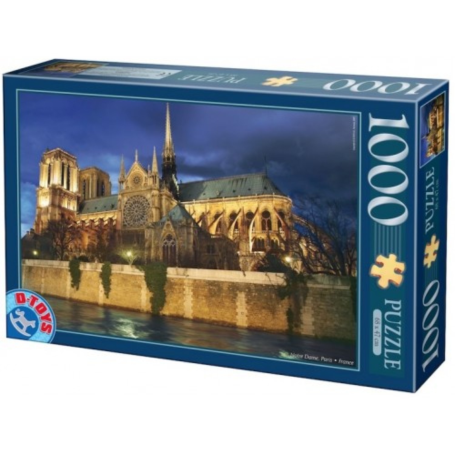 D-TOYS 1000 ΤΜΧ Puzzle Katedra Notre Dame