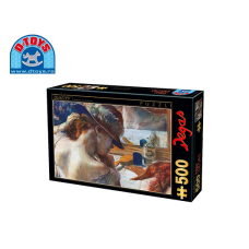 D-TOYS ΠΑΖΛ 500Τ.48x34cm DEGAS IN FRONT OF THE MIRROR