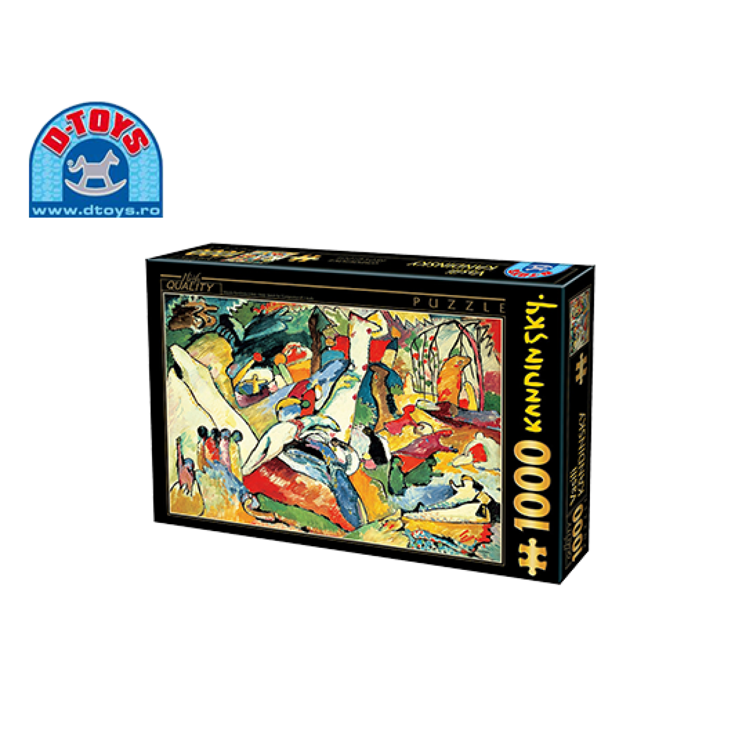 D-TOYS ΠΑΖΛ 1000Τ 68x47cm KANDINSKY ''COMPOSITION II''