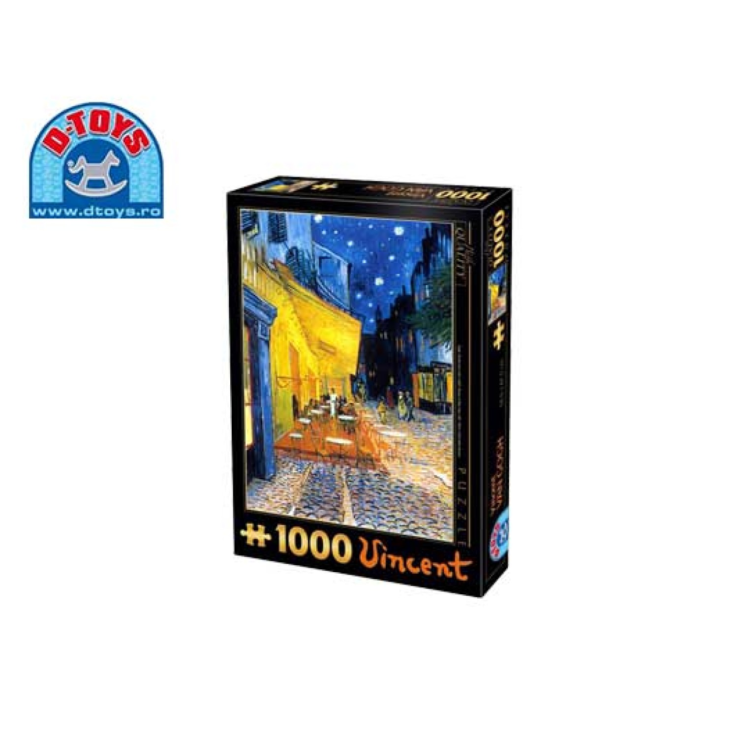 D-TOYS ΠΑΖΛ 1000Τ. 68x47cm CAFFE TERRACE AT NIGHT