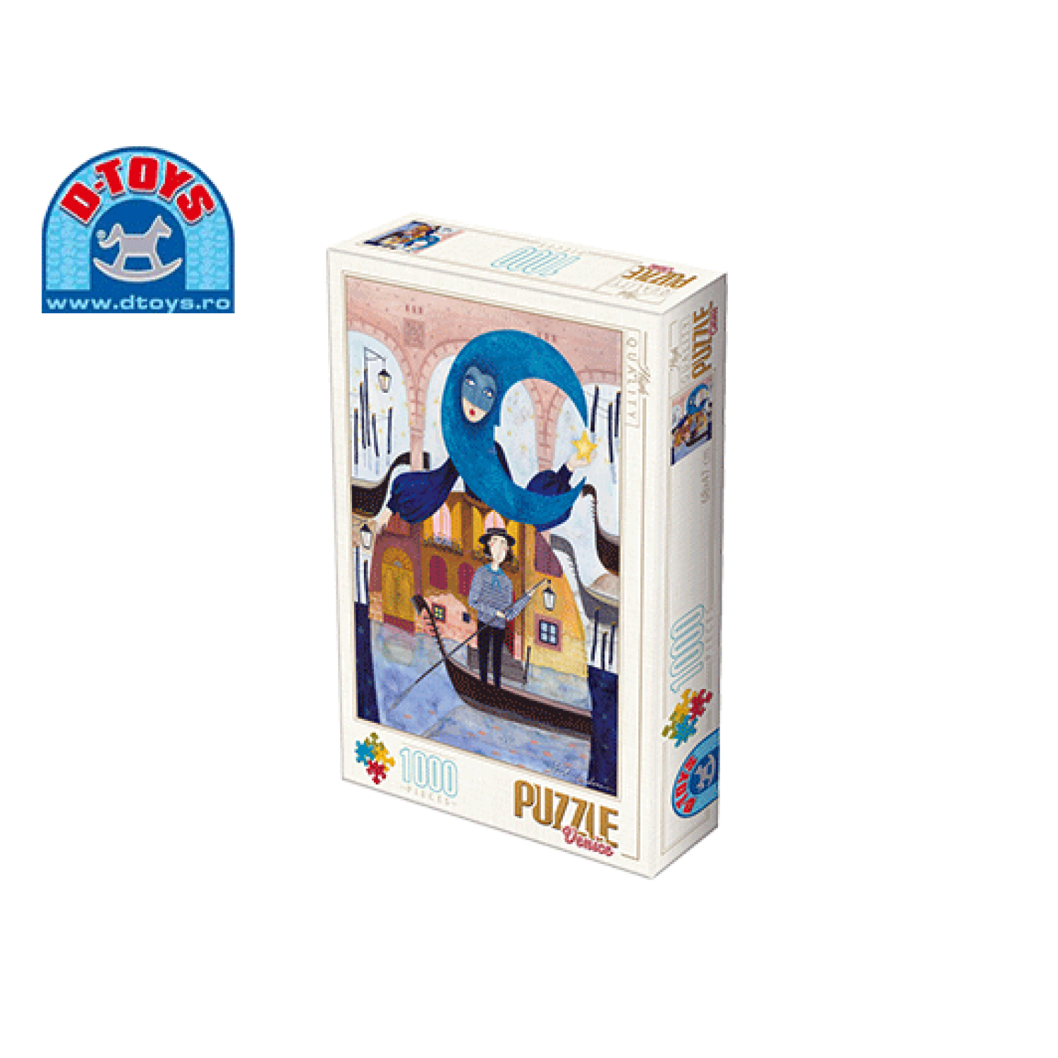 D-TOYS ΠΑΖΛ 1000Τ.68x47cm VENICE KURTI ANDREA